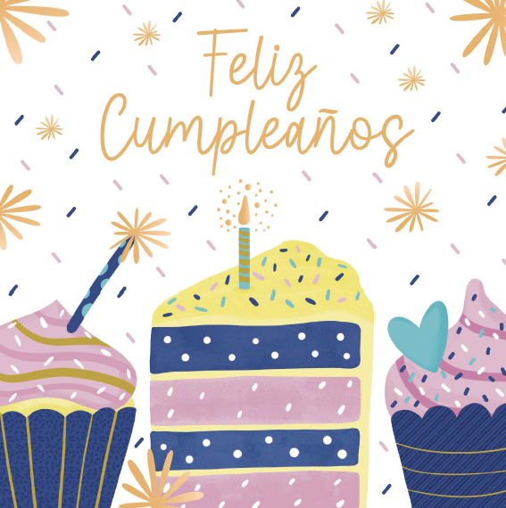 Feliz Cumpleaños (Pack de 5)